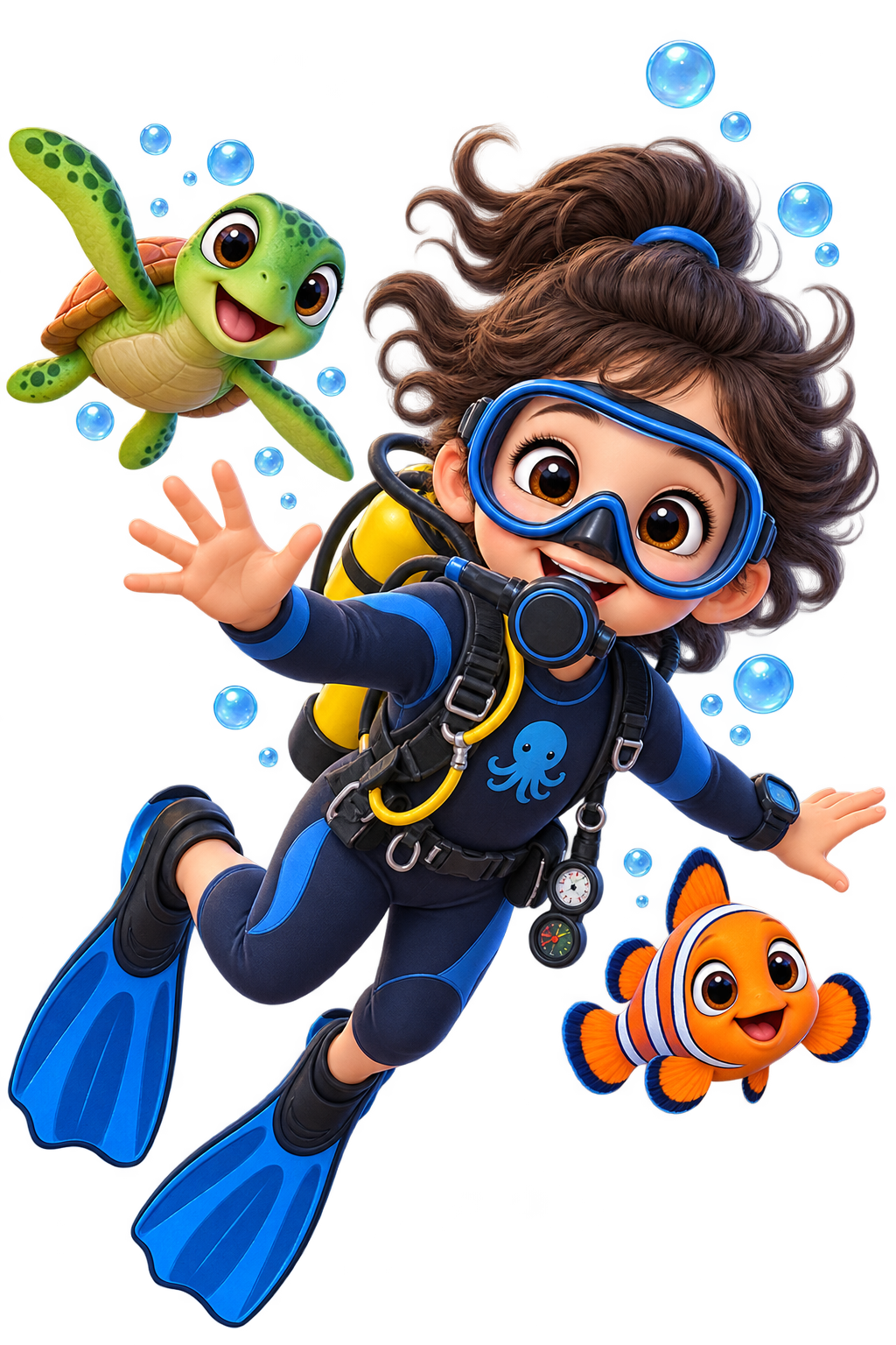 Deep Sea Diver character