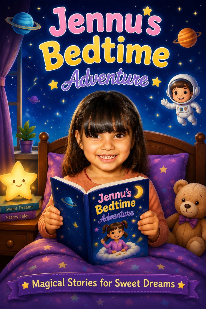 Sample bedtime storybook cover