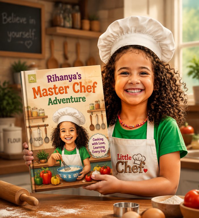 Sample Master Chef storybook page